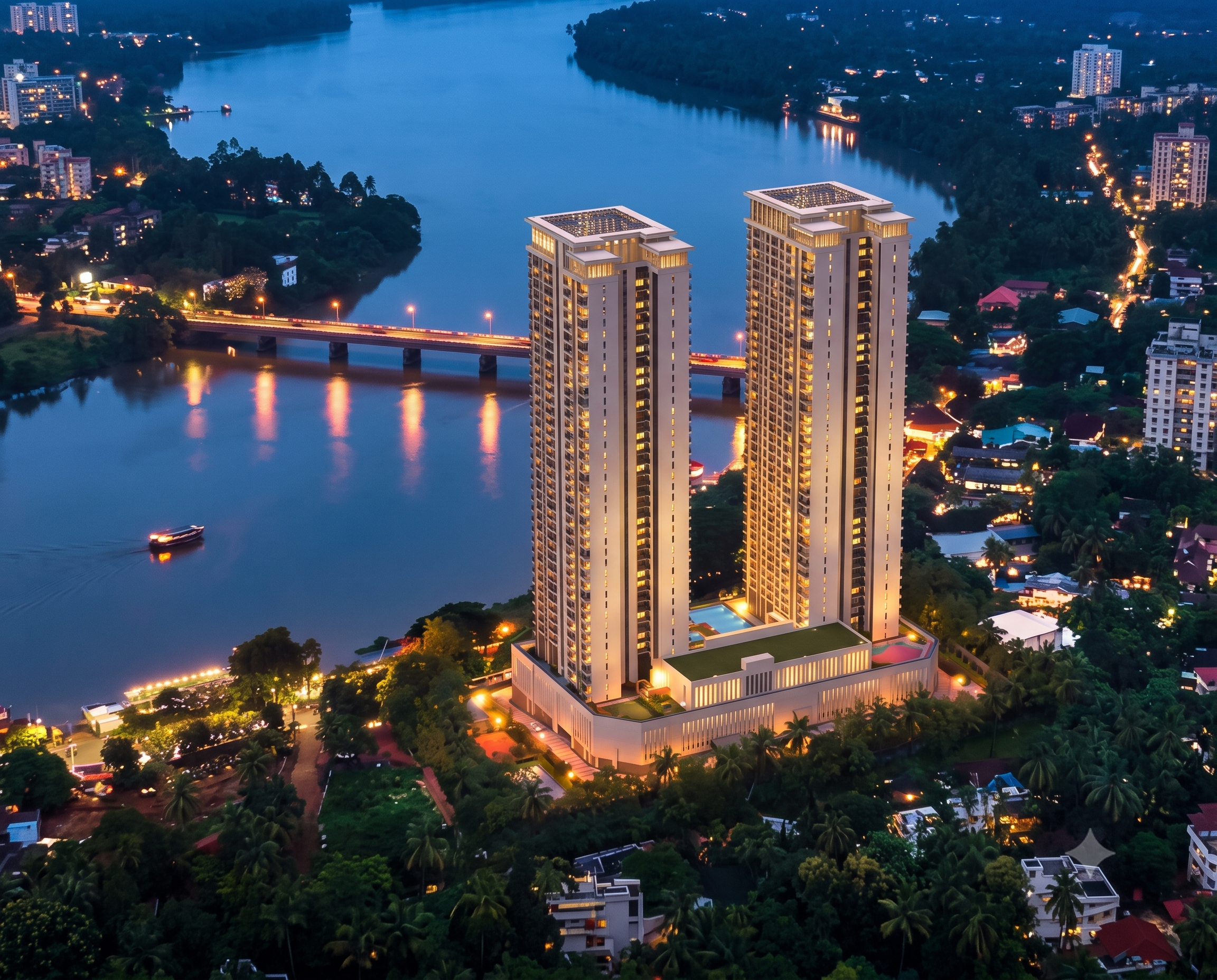 Sobha Bellevue — Ultra-Luxury Riverfront Residences, Kozhikode